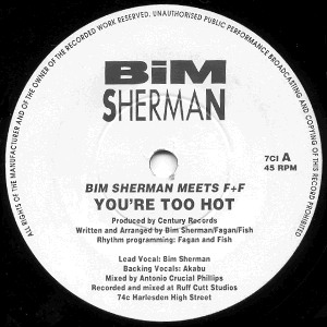 A-side label
