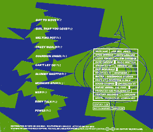 CD back cover
