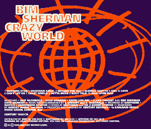 CD back cover