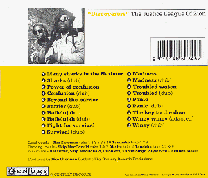 CD back cover