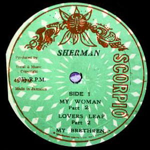Scorpio A-side label