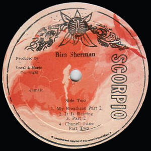 Scorpio B-side label
