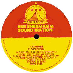 A-side label
