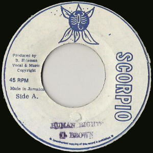 Scorpio A-side label