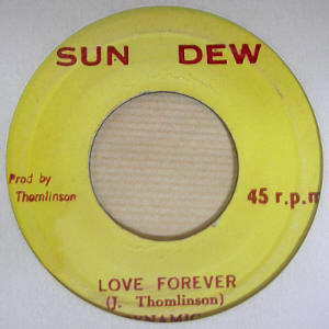 Sun Dew A-side label