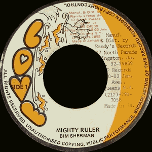 Randy's A-side label