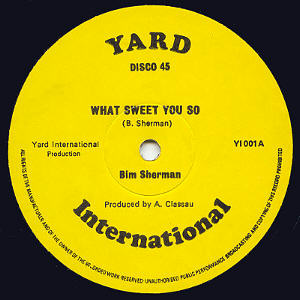 Yard International A-side label