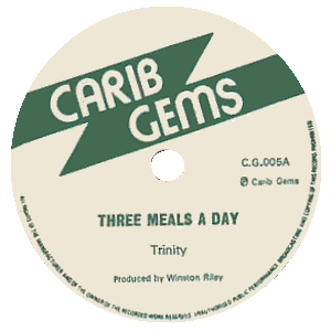 A-side label