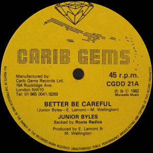 A-side label