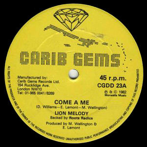 A-side label
