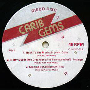 A-side label