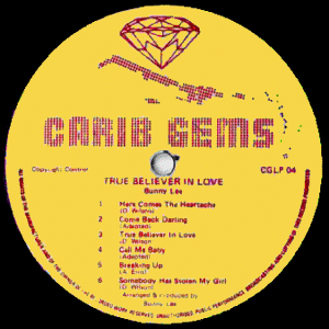 A-side label