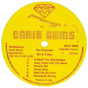 B-side label