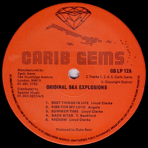 A-side label