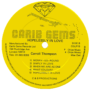 B-side label