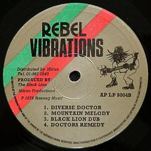 LP B-side label