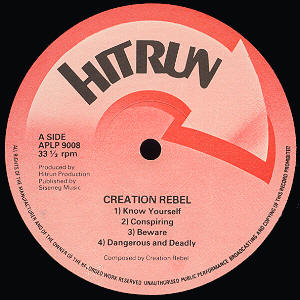 A-side label