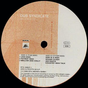 LP A-side label