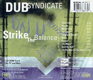 Master Recordings UKCD back cover