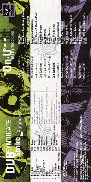 Master Recordings UKCD inside cover 1