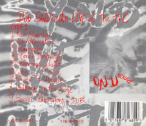 CD back cover