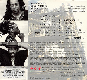 Back cover (including promo sticker)