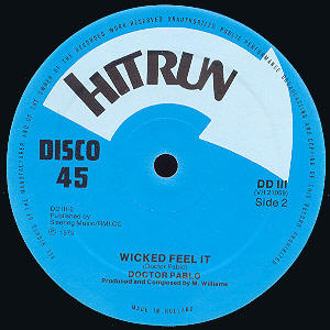 Dutch 12-inch B-side label