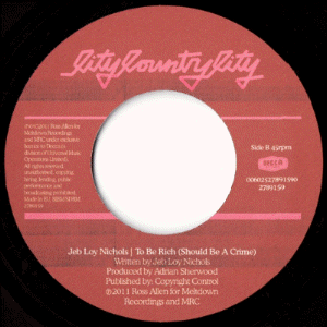 7-inch B-side label