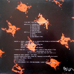 LP back cover