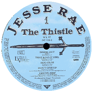LP A-side label