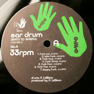 LP A-side label