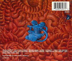 CD back cover