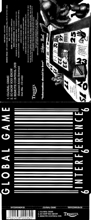 CDS front and inside cover