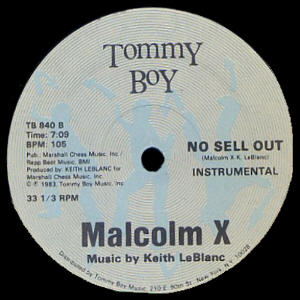 US 12-inch B-side label