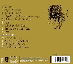 Euro CD back cover
