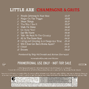 Promo CD back cover