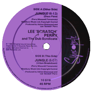 10-inch B-side label