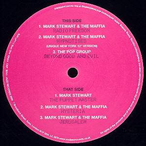 A-side label
