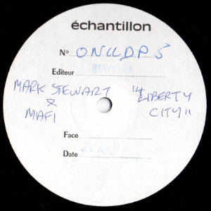 Promo B-side label