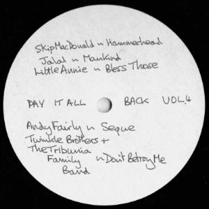 Promo LP B-side label