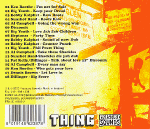 CD back cover