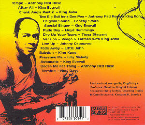 CD back cover