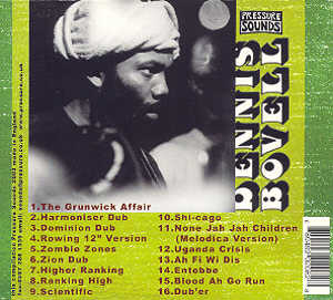 CD back cover