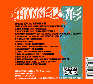 CD back cover