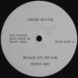 Promo LP A-side label