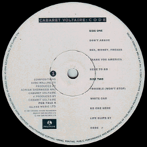 A-side label