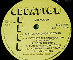 UK 1st issue A-side label