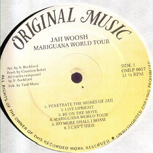 UK re-issue A-side label