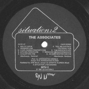 A-side label