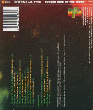 CD back cover